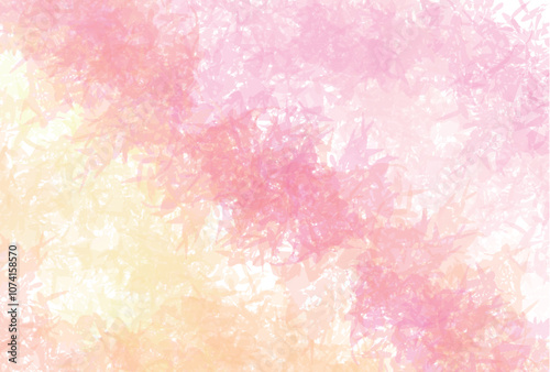 和紙　ピンク　春　背景