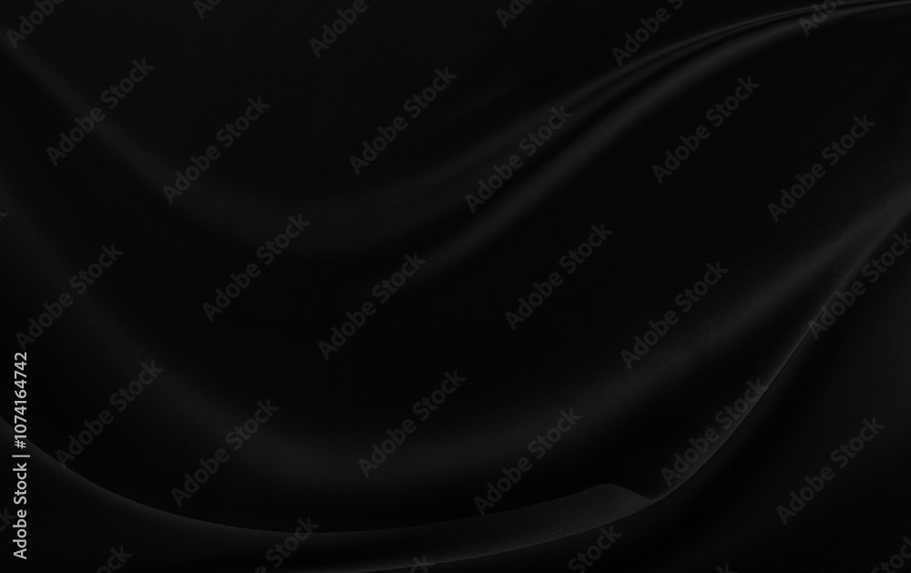 Black gray satin dark fabric texture luxurious shiny that is abstract silk cloth background with patterns soft waves blur beautiful. Black gray satin dark fabric texture luxurious shiny that is abstract silk cloth background with patterns soft waves blur beautiful.