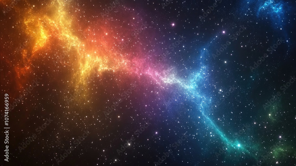 High definition star field background in a 3D cartoon rendering of deep space Colorful starry night sky texture in an outer space scene High definition star field background in a 3D cartoon rendering of deep space Colorful starry night sky texture in an outer space scene