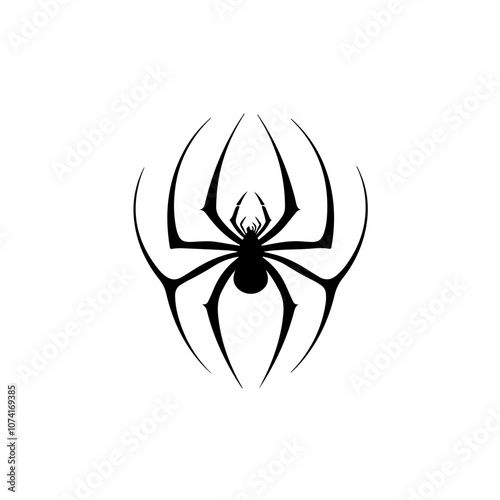 Spider Web Vector Logo