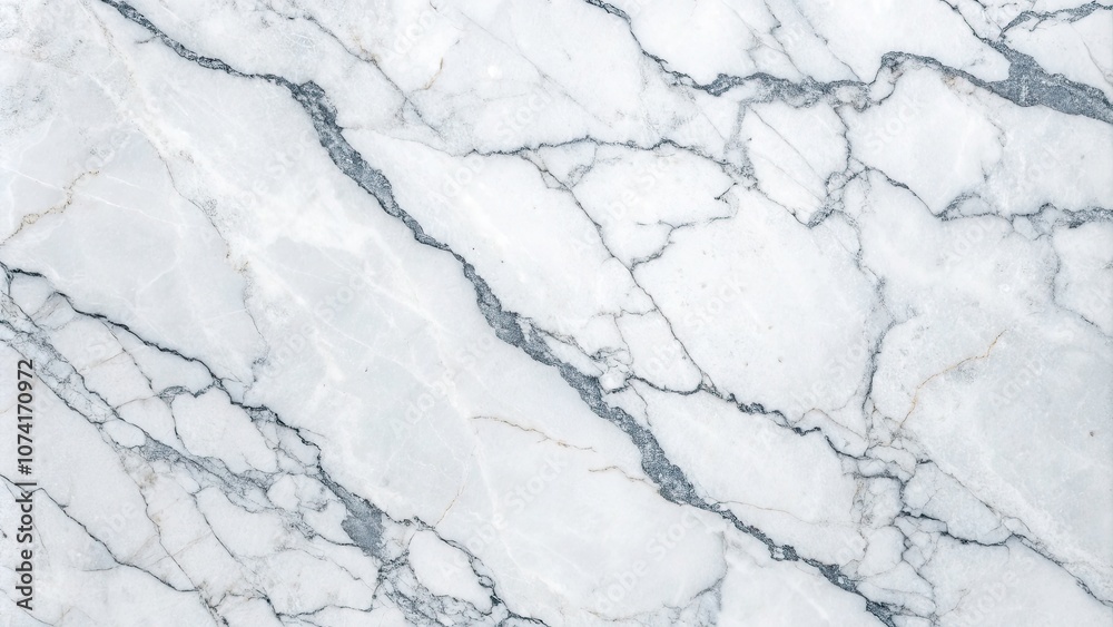 Elegant White Marble Texture Background with Grey Veins, Ideal for Luxury Designs, Home Décor, and Modern Aesthetics, Perfect for Wallpapers, Websites, and Artistic Projects