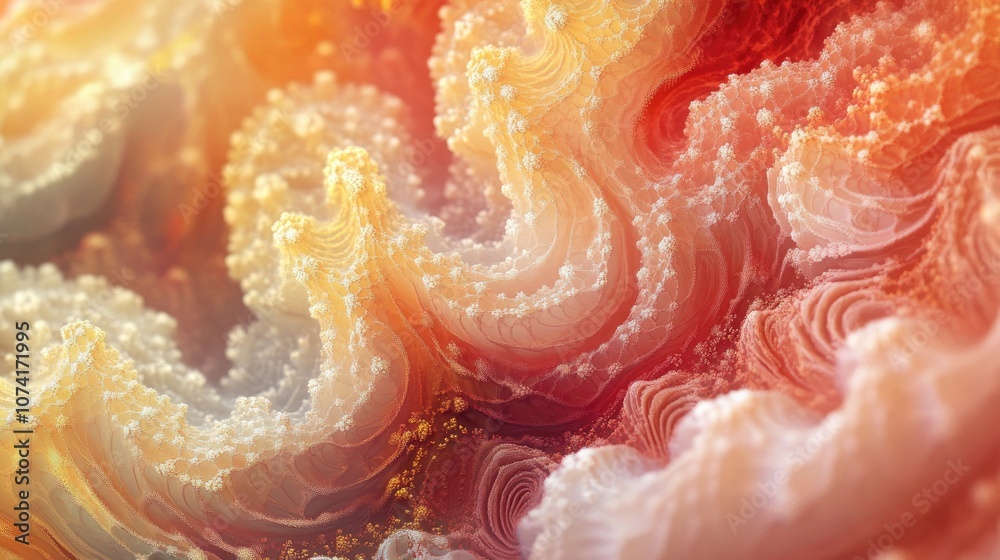 Abstract fractal 3D illustration for creative design resembles beautiful galaxies in a 3D cartoon rendering Abstract fractal 3D illustration for creative design resembles beautiful galaxies in a 3D cartoon rendering