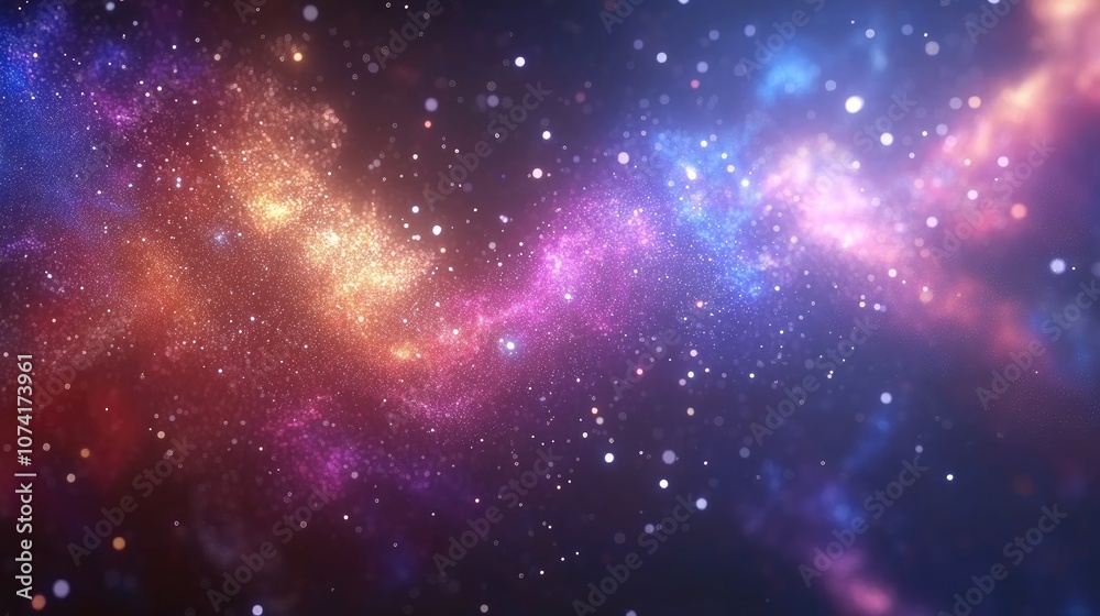High definition star field background in a 3D cartoon rendering of deep space Colorful starry night sky texture in an outer space scene High definition star field background in a 3D cartoon rendering of deep space Colorful starry night sky texture in an outer space scene