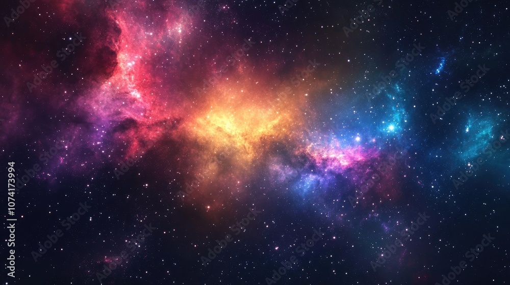 High definition star field background featuring a 3D cartoon rendering Colorful starry night sky texture in outer space High definition star field background featuring a 3D cartoon rendering Colorful starry night sky texture in outer space