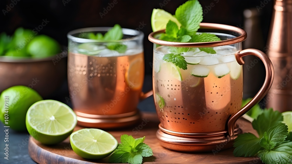 mojito cocktail with lime and mint mojito cocktail with lime and mint