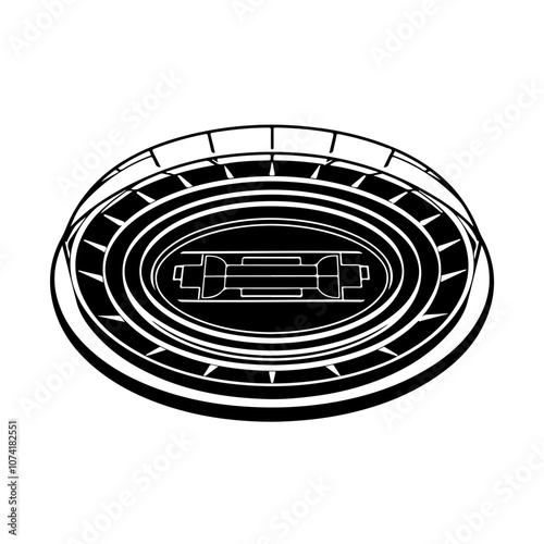 Stadium Vector Logo