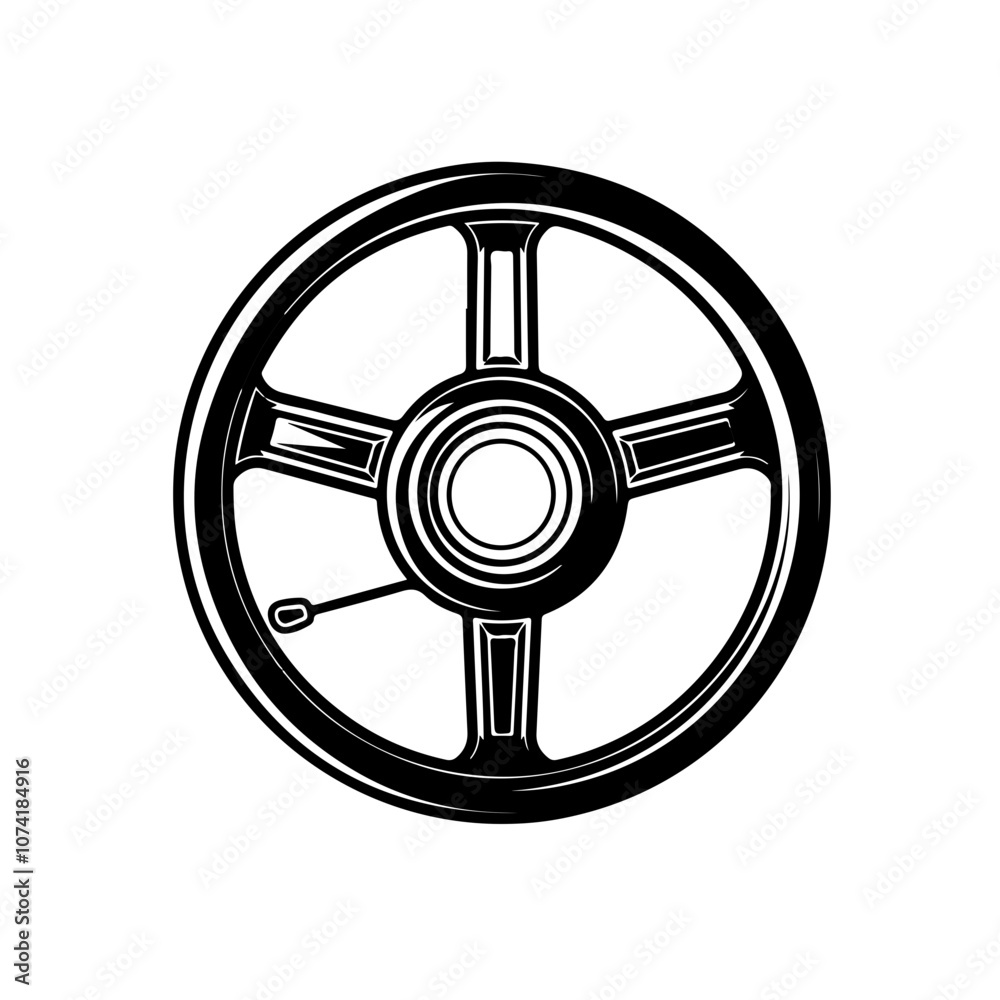 Steering Wheel Vector Logo Steering Wheel Vector Logo