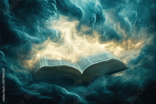 Holy scripture, Bible serving as timeless source of wisdom, guidance, spiritual nourishment, inspiring faith, reflection across generations through its profound teachings, narratives.