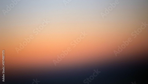 Abstract Blurred Sunset Gradient Background