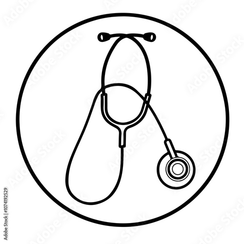 Stethoscope Vector Logo