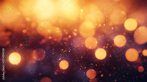 3D rendering of light rays with bokeh effects