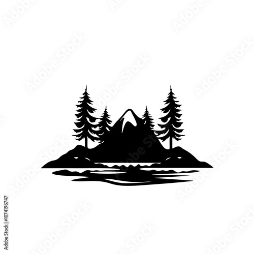 Store Isles Design Vector Logo