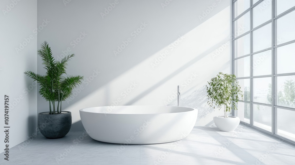 3D rendering of ecological white paint suitable for bathrooms kitchens and high humidity rooms 3D rendering of ecological white paint suitable for bathrooms kitchens and high humidity rooms