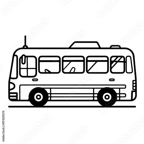 Strech Bus Vector Logo