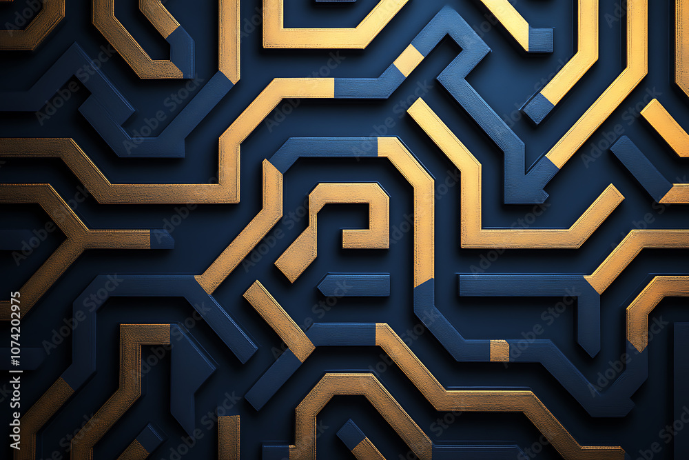 Intricate black and white maze pattern with winding lines, creating an abstract geometric background. Ideal for design projects, textures, and visual concepts. Intricate black and white maze pattern with winding lines, creating an abstract geometric background. Ideal for design projects, textures, and visual concepts.