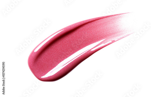 High-Quality PNG of Pink lip gloss isolated on white – High Resolution