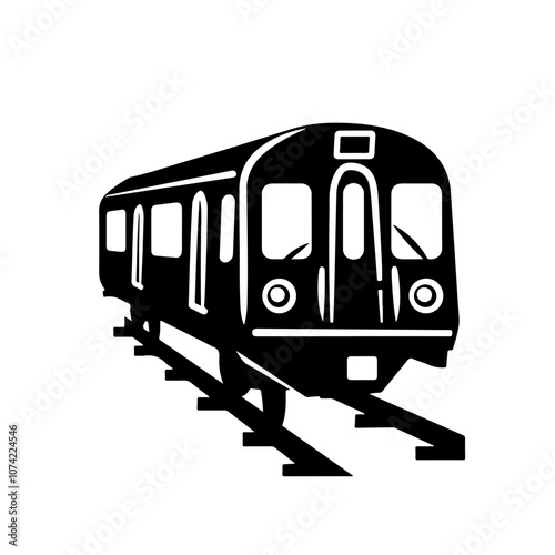 Subway Train Vector Logo