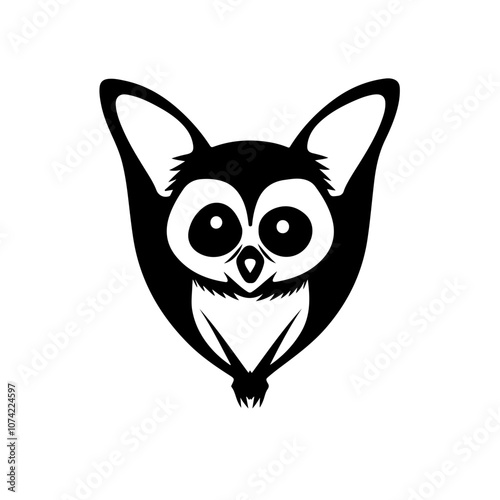 Sugar Glider Vector Logo