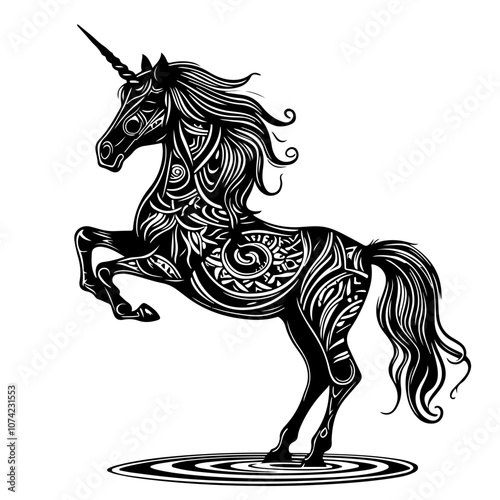 Unicorn Vector Logo