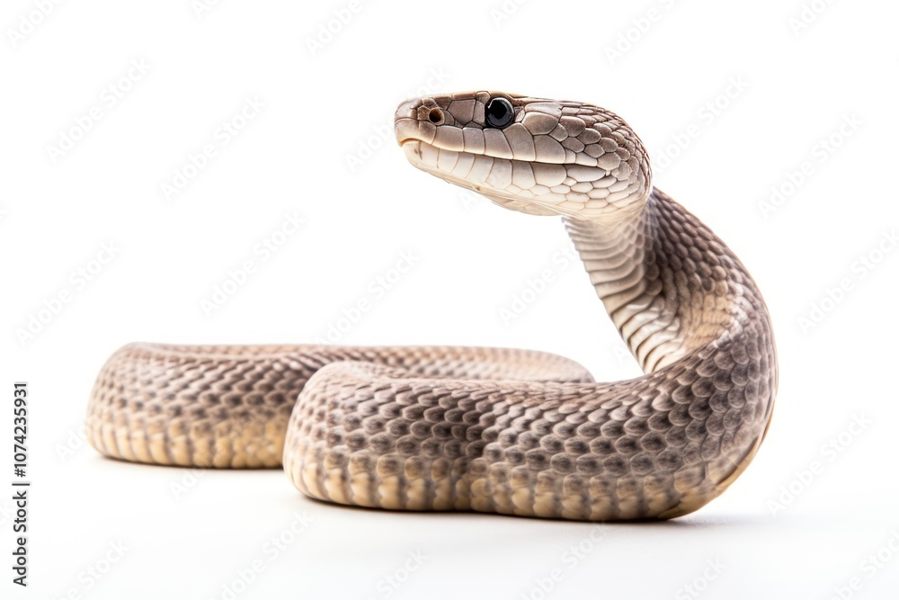 Fototapeta premium Reptile animal snake cobra.