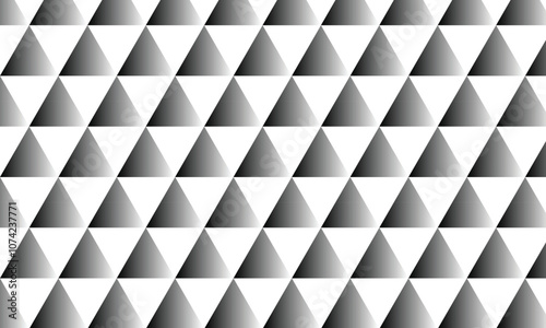 abstract geometric gradient triangle pattern.