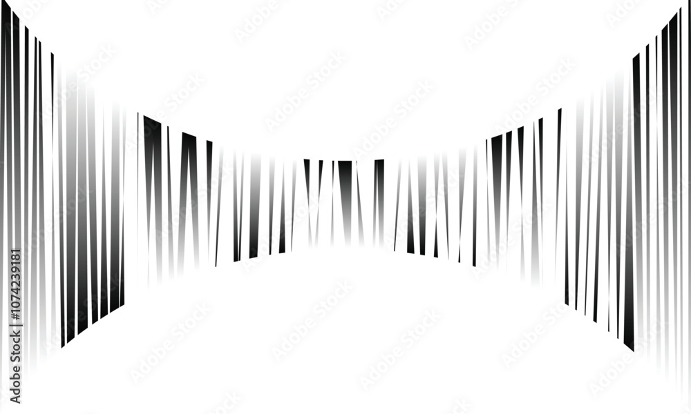 abstract geometric big small gradient bulge line pattern. abstract geometric big small gradient bulge line pattern.