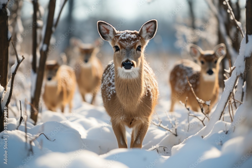 Fototapeta premium Wildlife animal mammal nature.
