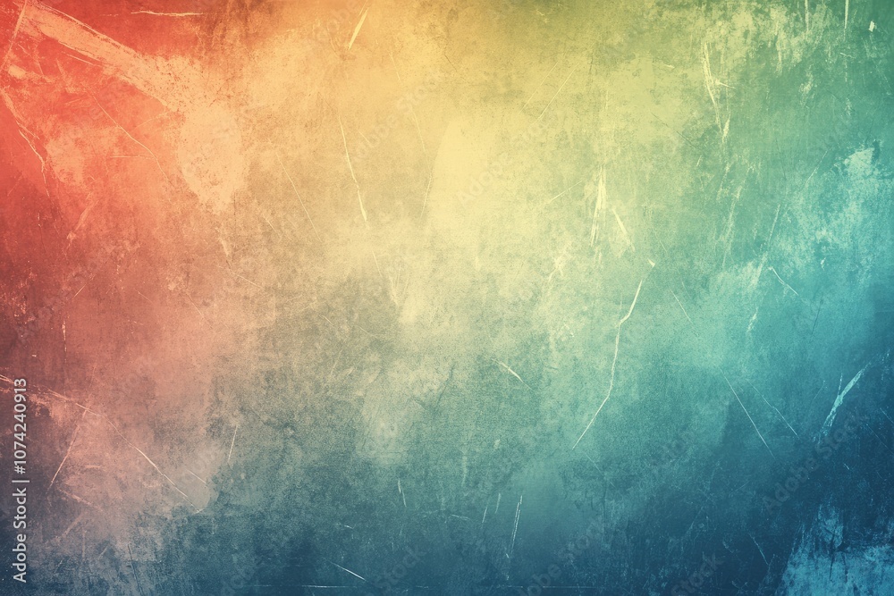 Obraz premium Abstract Gradient Background with Scratched Texture for Design Projects