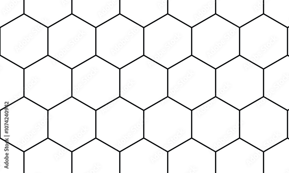 abstract geometric outline hexagon pattern. abstract geometric outline hexagon pattern.