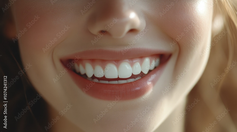 Obraz premium Ideal smile. Premium dental advertising