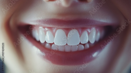 Ideal smile. Premium dental advertising