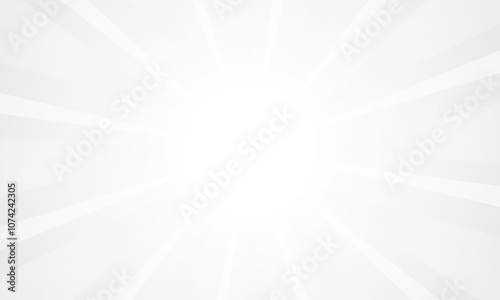 Black and white gradient ray burst dot style background vector design