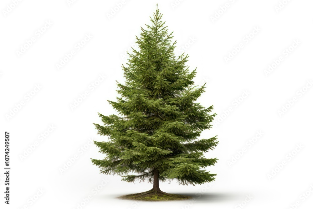 Fototapeta premium Spruce tree plant pine.