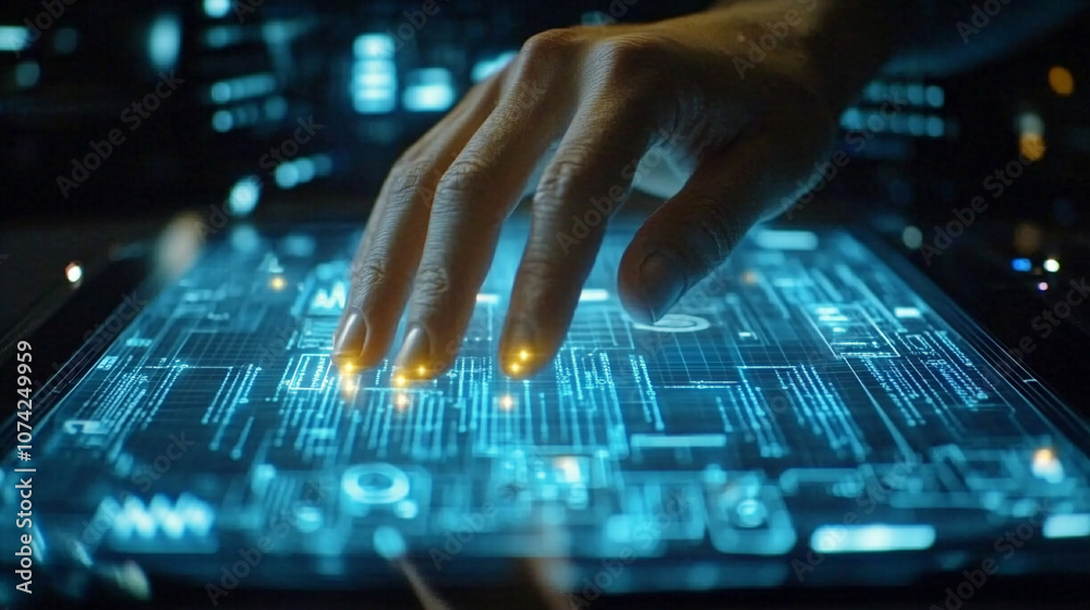 business professional’s hand operates a digital tablet in a modern office setting, symbolizing technology-driven productivity, connectivity, and efficiency in a work environment. Ideal for business an business professional’s hand operates a digital tablet in a modern office setting, symbolizing technology-driven productivity, connectivity, and efficiency in a work environment. Ideal for business an