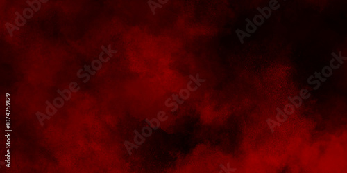 abstract cloud and vapor texture background. Black and red smoke aquarelle smudge illustration smooth grungy smokey light red colors ink glow. red color powder explosion