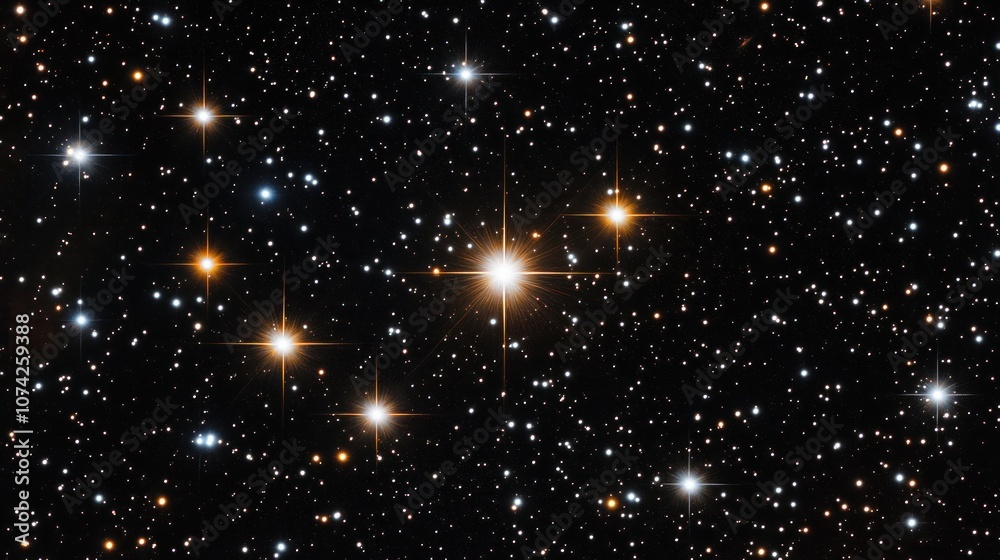 A breathtaking view of a black sky filled with countless glittering stars, symbolizing the infinite beauty of space A breathtaking view of a black sky filled with countless glittering stars, symbolizing the infinite beauty of space