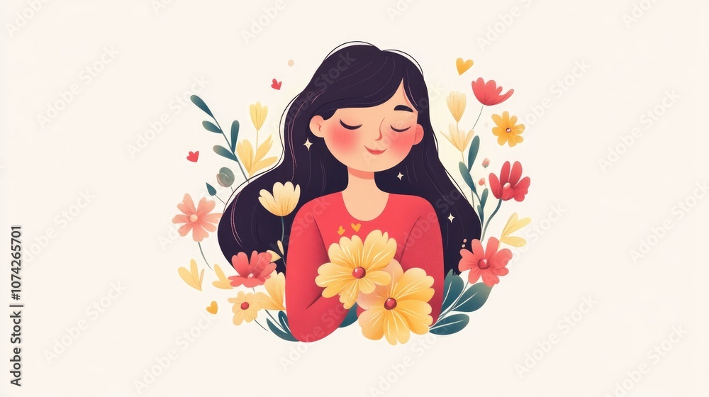 Fototapeta premium Creative Mother s Day T shirt and SVG design featuring a playful message celebrating mothers along with 2D cartoon illustration and editable EPS files available for download