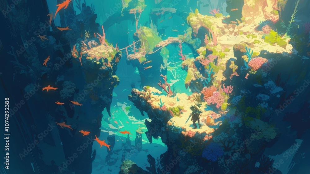 The coral fragments seemed to hold a secret glow as if they were ancient treasures waiting to be discovered by curious explorers.