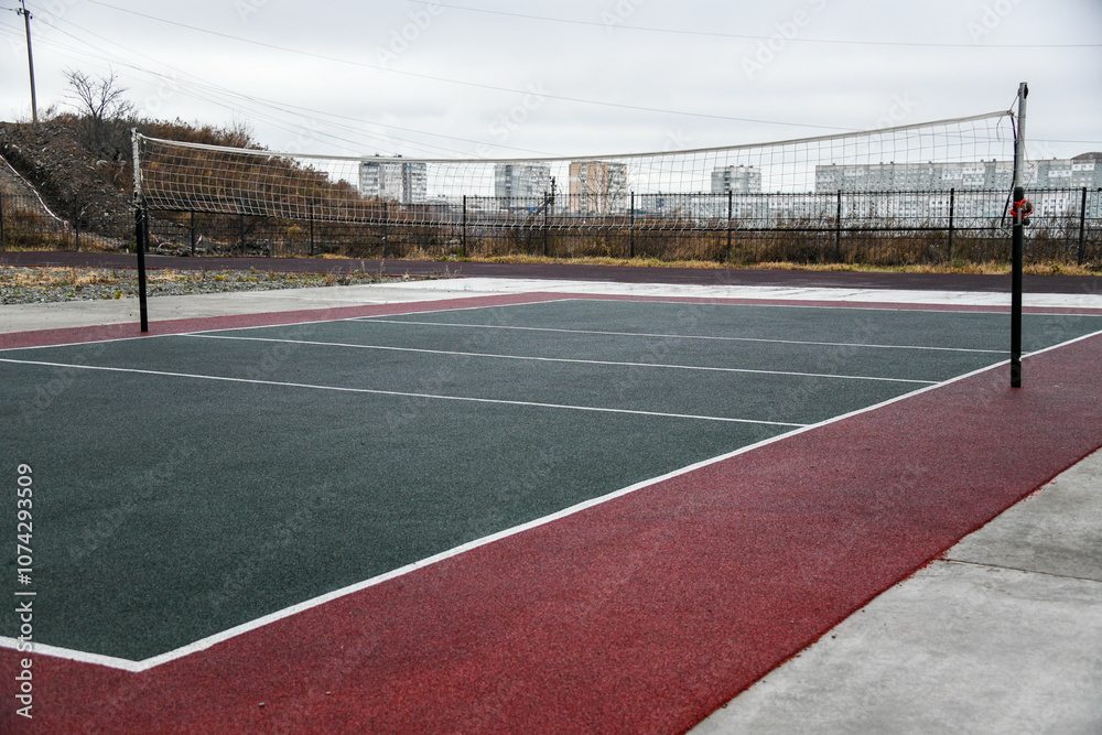Fototapeta premium tennis court in the stadium