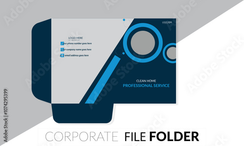 Professional creative Luxury corporate presentation Document Folders for your business, Modern simple file folder design, presentation folder template, cover design for folder, Unique multiple colors 