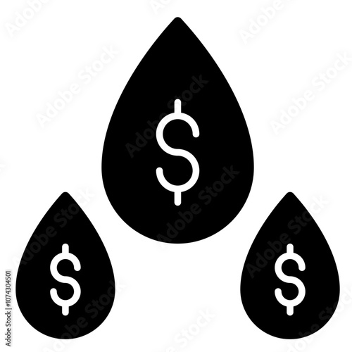 Liquidity money Icon