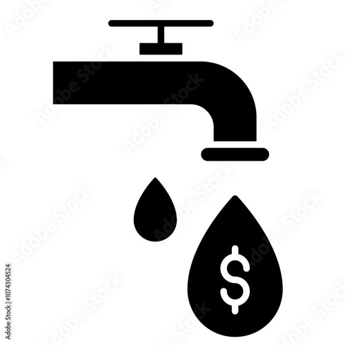 Liquidity money Icon