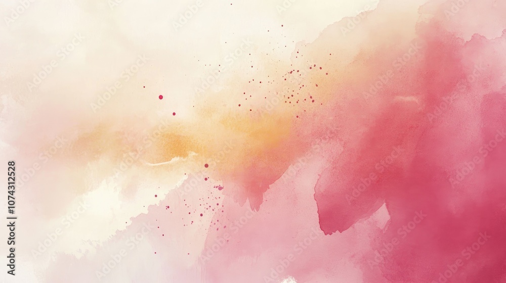 Obraz premium Abstract watercolor background featuring a starry design