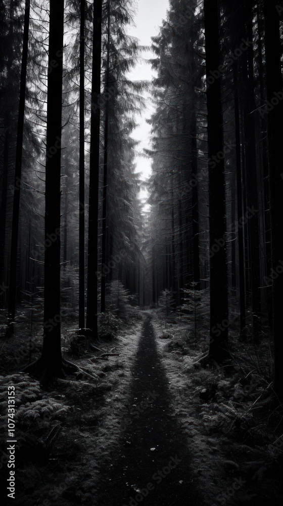 Photography of nature forest monochrome outdoors woodland. Photography of nature forest monochrome outdoors woodland.