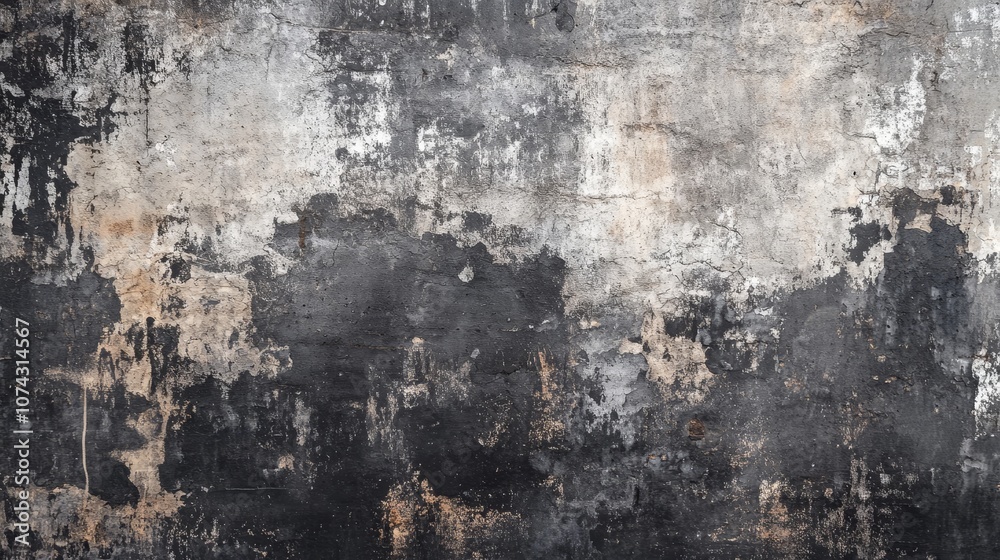 Black wall grunge background. Grunge texture Black wall grunge background. Grunge texture