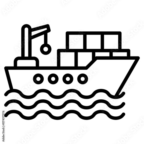 Freight Shipping icon