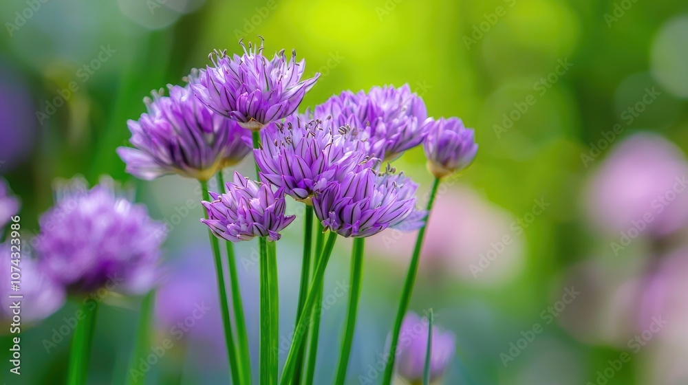 Fototapeta premium Chinese Chive Flower