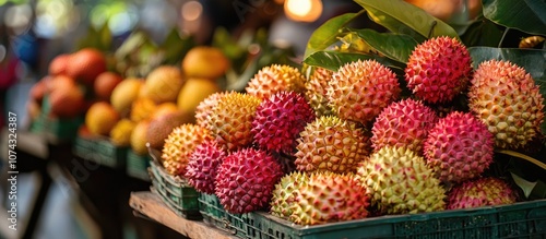 Random Fruit From A Garden In Bangkok