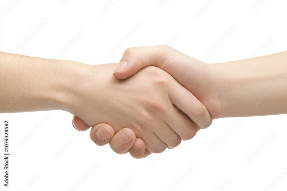 Hands Shaking in Agreement and Collaboration Hands Shaking in Agreement and Collaboration