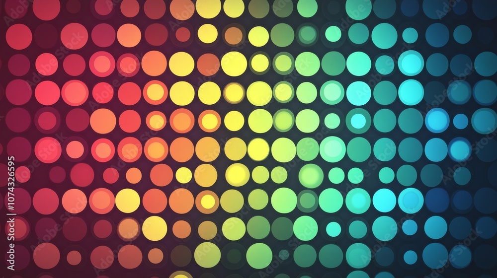 Neon dots. Abstract background Neon dots. Abstract background